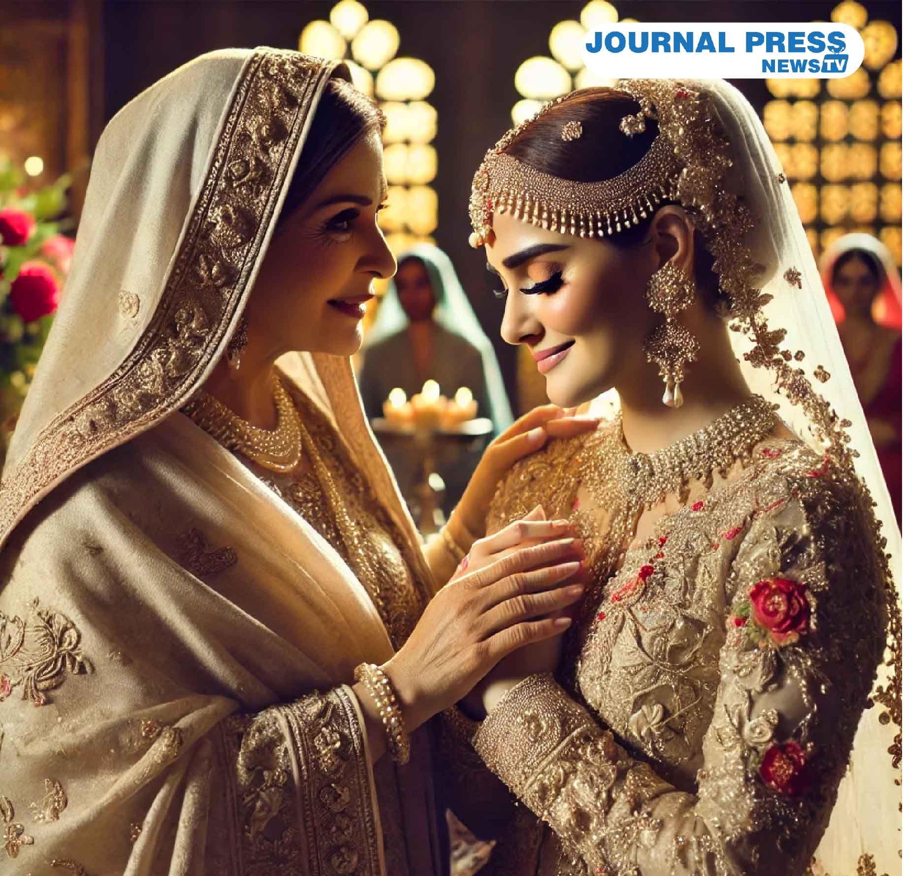 ismaili muslim wedding bride and mom